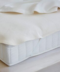 Čaršav Flanel 180x200cm sa lastišem na uglovima Krem boja