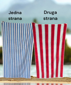 Plažni peškir sa dva lica 90x170cm