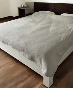 Ćebe Glat Bahar 165x220cm Siva boja