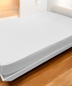 Čaršav Flanel Bela boja 140cmx200cm/25cm