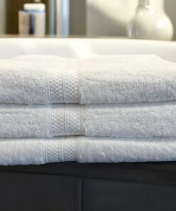 Peškir Stock Bela boja 75x140cm C8