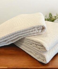 Frotirni prekrivač Winter 400g/m2 200x200cm Bela boja