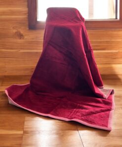 Ćebe 200x155cm Old Time Bordo boja