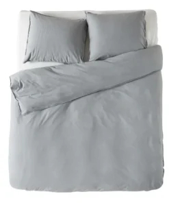 Jorganska navlaka + 2 jastučnice FLANEL light grey DOUBLE