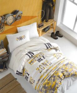 Posteljina Cotton Life 160x220cm Freezone gri