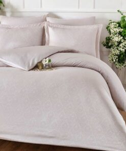 Posteljina mala Saten Žakard krem boja