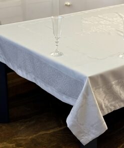 Vodootporni stolnjak 160x220cm Svetlo siva boja Kruna