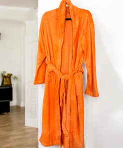 Bade mantil Mikrofiber Orange veličina L