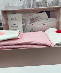 Komplet posteljina sa prekrivačem 180x230cm Pink boja