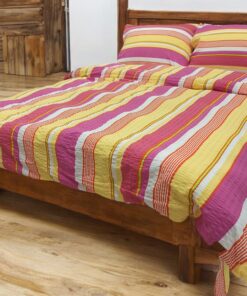 Posteljina Mikrofiber roze boja 200x200cm