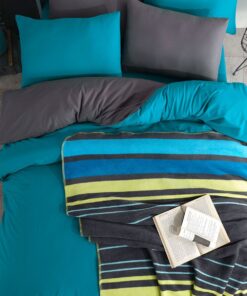 Posteljina HOME 160x220cm Blue Mint