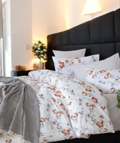 Posteljina velika 200x220cm Lily kahve