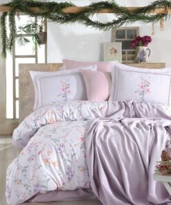 Posteljina set sa prekrivačem za francuski ležaj Jasmine