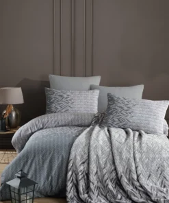 Posteljina Clasy 200x220cm Selen gri