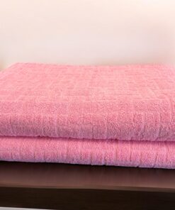 Frotirni prekrivač 200x200cm Roze boja