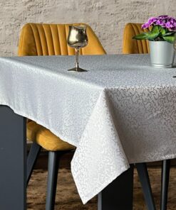 Stolnjak Viktorija 140x220cm Tamno siva boja