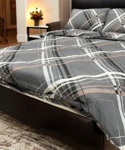 Posteljina Mikrofiber siva boja 200x200cm