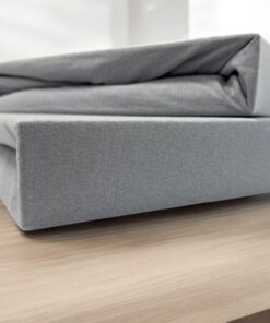 Čaršav Pamuk 200x200/25cm Siva boja