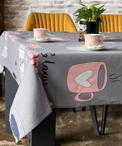 Stolnjak 150x150cm Coffee dezen