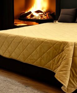 Plišani prekrivač Yellow 200x230cm