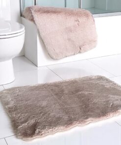 Kupatilski set prostirki – Roze boja