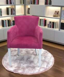 Okrugla Prostirka za kupatilo fi 100cm Roze boja