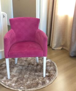 Okrugla Prostirka za kupatilo fi 100cm Braon boja