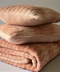 Ćebe set Dream – 220x240cm + 2 jastučnice 50x70cm Pudra