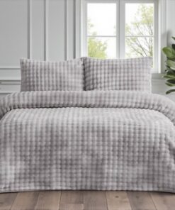 Ćebe set Reflections – 220x240cm + 2 jastučnice 50x70cm Gri