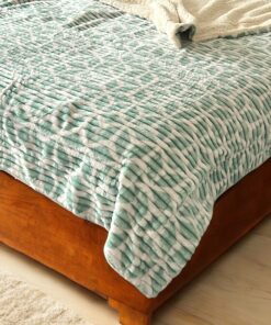 Ćebe 200x200cm Dva lica A9 Zelena boja