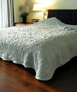 Ćebe Merinos 220x240cm D10 Krivuljar Mint boja