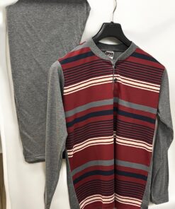 Muška pidzama komplet-M veličina Yildiz Crvena boja