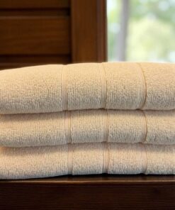 Peškir Bordura 70x140cm 550g/m2 Bež boja Indy