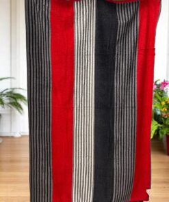 Peškir "Elegant Red" – 100% Pamuk, 150x100cm A38