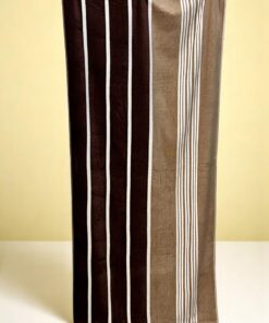 Plažni peškir "Coffee Stripes" – 83x180 cm, 100% pamuk B3