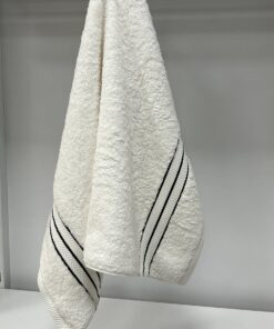 Peškir Stock 50x75cm Dezen S9 Belo/Crna boja