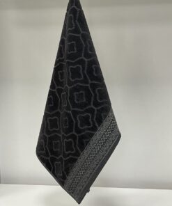 Peškir Stock 50x80cm S56 Dezen Crna boja