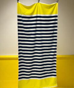 Plažni peškir „Nautic Line“ – 88x184 cm | 100% Pamuk