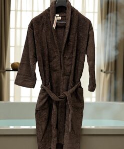 Bade Mantil Frotir - M veličina Model D Braon boja