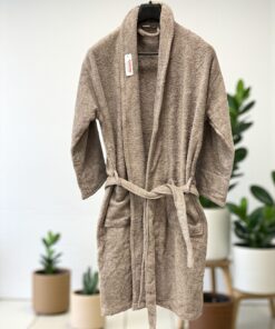 Bade Mantil Frotir - M veličina Model D Kapućino boja