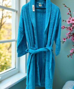 Bade Mantil Frotir - M veličina Model D Tirkiz boja