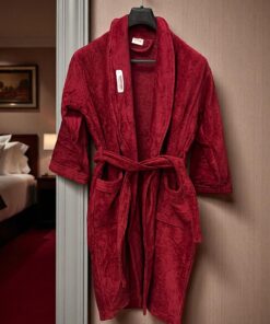 Bade Mantil Frotir - XXXL veličina Model G Bordo boja