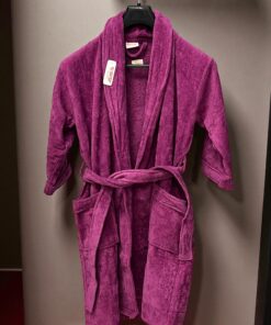 Bade Mantil Frotir - XXL veličina Model G Ljubičasta boja