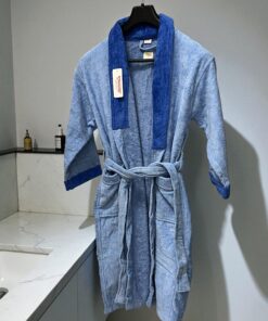 Bade Mantil Frotir - S veličina Model G Plava boja