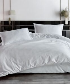 Set od satena-Posteljina 200x220cm Beyaz