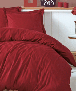 Set od satena-Posteljina 160x220cm Bordo boja