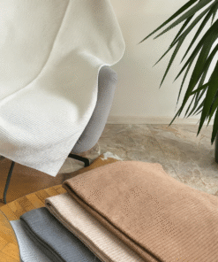 Prekrivač (trosed-dvosed-fotelja) - BOHO - Bela boja