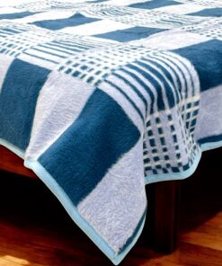 Ćebe Blue/White 200x200cm