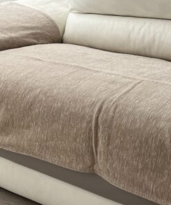 Set 3/1 flekera-prekrivača Chenille Svetlo Braon boja