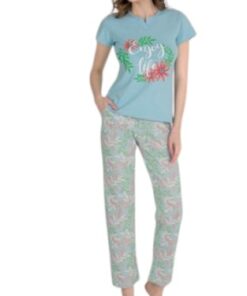 Ženska pidzama-komplet L veličina Enjoy life